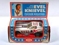 EVEL KNIEVEL: A 1970s 1:43 scale IDEAL 'EVEL KNIEVEL' FUNNY CAR (No. 4306-7)