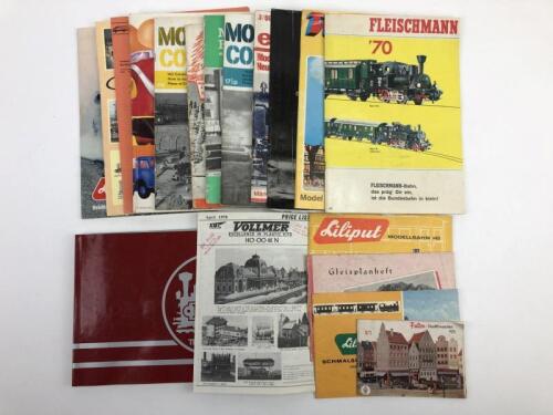 CATALOGUES: Thirteen assorted magazines and catalogues