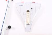 CONCORD: A c1970s battery operated tinplate British Airways concord airplane with original box. Made by Daiya Japan.&nbsp; - 7