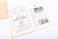 ROLLS ROYCE: An interesting WWII era Rolls Royce booklet titled '1939 to 1945 - An Address by the chairman Capt E.C Eric Smith M.C.' with reprinted booklet from the Rolls Royce news titled 'Two Men Came Together' 19th May 1954. - 3