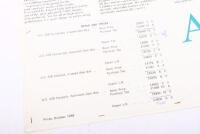 AC: An original 'AC428 convertible' sales brochure with price list stapled to inside cover. - 4