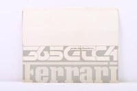 FERRARI: A original Ferrari 365 GTC 4 Pininfarina sales brochure. Printed in Italy N.55/71.&nbsp;Fold out envelope style with a selection of loose monochrome imagery of certain details of the car such as engine.&nbsp;