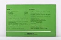 FERRARI: A original c1960s Ferrari 250 Granturismo Cabriolet by Pininfarina&nbsp;sales brochure. English text.&nbsp; - 3