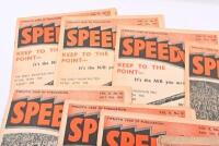 SPEEDWAY NEWS: A collection of 8&nbsp;volumes of Speedway News - National Speedway Journal 1939&nbsp;'Twelfth&nbsp;Year Publication'&nbsp; - 2