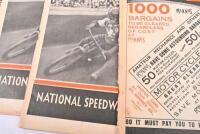 SPEEDWAY NEWS: A collection of 8&nbsp;volumes of Speedway News - National Speedway Journal 1939&nbsp;'Twelfth&nbsp;Year Publication'&nbsp; - 4