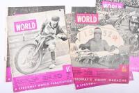 SPEEDWAY ANNUALS: Five annuals related to speedway including Lennons Speedway Annual 1946-47 edition, Monthy Speedway World March 1950 Vol 1 No.8, 10 & 12. and April 1952 Vol 3 No.11.&nbsp; - 3