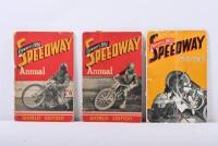 STENNERS SPEEDWAY ANNUAL: Three editions of Stenners Speedway annual including 1950, 1951 & 1953.&nbsp;