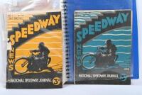 SPEEDWAY NEWS: A collection of 1935 Speedway news volumes housed within a A4 display binder folder. - 12