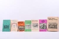 SPEEDWAY PROGRAMMES: A collection of Speedway programmes and literature including 'Broadside to Fame by Leonard Sandys' Lydden International Speed Track 1976 programme, 'Grass Track Racing Through the Years' by Cyril May, 'Norwich Speedway 2nd Official Te