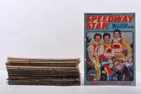 SPEEDWAY STAR MAGAZINES: A large collection of Speedway Star & News Magazines, mostly being 1960s-1980s. Approx 50&nbsp;issues.