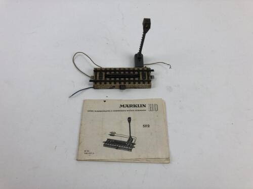 MARKLIN: A Marklin uncoupler, circa 1950 with instructions