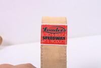 SPEEDWAY BIB: A reproduction 'Kangaroo' vinyl speedway racing bib by Loaders products&nbsp;with #3 to reverse - 4