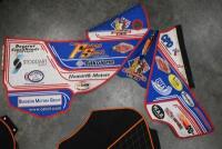 BIKE COVERS: Two Speedway bike covers including one branded Jawa the other with 'Speedway Tour Downunder - 2008-2012' event racing sponsorship. - 3