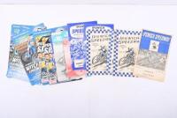 IPSWICH SPEEDWAY: A collection of over fifteen new & old Ipswich Speedway programmes, including 1950s, 1960s, 1980s, & 2000s.