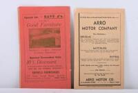 KILBURN SPEEDWAY: Two official race programmes from Kilburn Speedway South Australia, including early 1949 Speedway Programme, Kilburn Speedway was only opened from 1946-1951.&nbsp; - 3