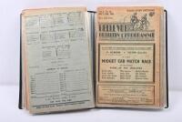 BELLEVUE: A collection of early Bellevue Speedway (Manchester UK) race programmes&nbsp;housed in A5 display book. Includes a range of&nbsp;Programmes from 1934-1936.&nbsp; - 3