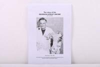 MEIERSON SPRINT ENGINE: A photocopied edition of 'The Story of the Meierson Sprint Engine' by Tony Webb. Clarrie Meiers was one of Australia's finest speedway engineers and had a passion to build an all Australian made engine.&nbsp;