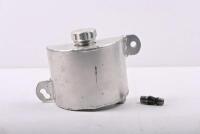 FUEL TANK: A small alloy fuel tank for speedway use