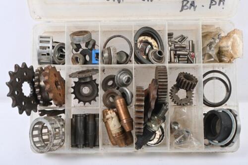 J.A.P: A plastic container of misc parts mostly being J.A.P