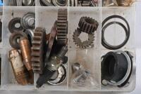 J.A.P: A plastic container of misc parts mostly being J.A.P - 2