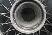 JAGUAR: A set of four Jaguar XK 140/150 16 inch wire wheels. Used. - 2