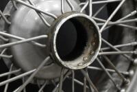 JAGUAR: A set of four Jaguar XK 140/150 16 inch wire wheels. Used. - 3