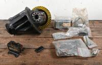 LOTUS: A Lotus 1:3.5 differential from a Lotus Elan, with housing and internals appears rebuilt, with other associated parts
