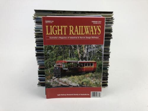 LIGHT RAILWAYS: A large collection of Light Railways magazines