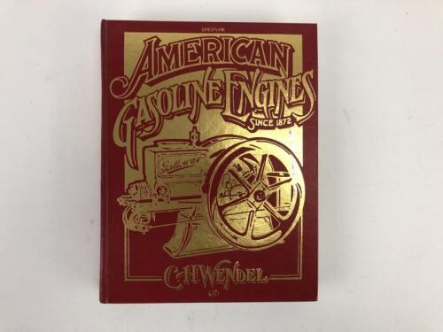AMERICAN: A hardcover 'American Gasoline Engines' book by C.H Wendel