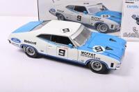 MOFFAT: A 1:18 scale Ford XA Falcon GT Hardtop, as raced to victory at Bathurst 1973 by Allan Moffat and Ian Geoghegan. Classic Carlectables Bathurst Collection (Item No. 18225). With COA numbered 1735/4800.&nbsp; - 2