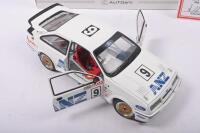 MOFFAT: A 1:18 scale Ford Sierra RS500 as raced in 1987 James Hardie 1000 by Allan Moffat, Andy Rouse, & Thierry Tassin. AUTOart Allan Moffatt Collection (Item No. 88712) - 3