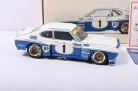 MOFFAT: A 1:18 scale Ford Capri RS3100 as raced in 1975 Australian Sports Sedan Championship by Alan Moffat Racing. Biante Models (Item No.183 758001) - 2