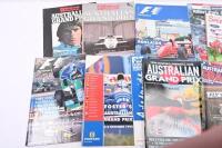 GRAND PRIX: A collection of Australian Grand Prix official programmes including 1980, 81, 82, 90, 92, 94,95. As well as Albert Park Classic 1994, and Geelong Speed Trials 1999.&nbsp; - 3
