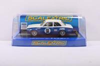 ESCORT: A 1:32 Scale Scalextric Ford Escort MK1. New in box.&nbsp;
