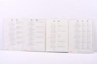 DUCATI: A collection of four A4 sized Ducati brochures including Ducati 748 Settequarantotto, 600/750/900 Supersport, 748 Desmoquattro, 916 Desmoquattro.&nbsp; - 2