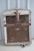 MORRIS: A circa 1920 Morris Commercial radiator core and surround [Location: Birregurra] - 3