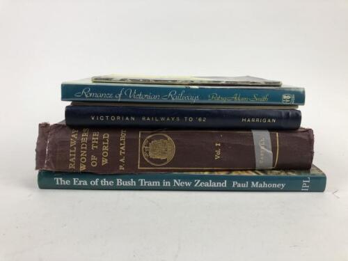 VICTORIA: A collection of books relating to Victorian and Overseas railways