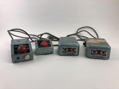TRIANG: Two Triang power units and two controllers