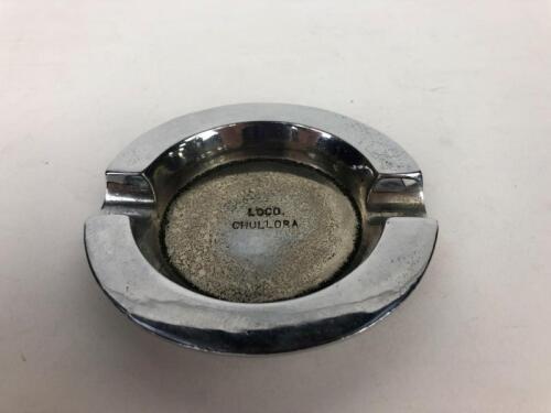 CHULLORA NSW: A cast metal ashtray stamped 'LOCO CHULLORA'