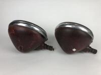 BOSCH HEADLIGHTS: A pair of Bosch L240 headlights, diameter of 28cm - 2