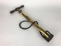 RENRUT QUADRUPLE BALLOON PUMP: A brass William Turner & Brother Limited Renrut Quadruple balloon pump - 2