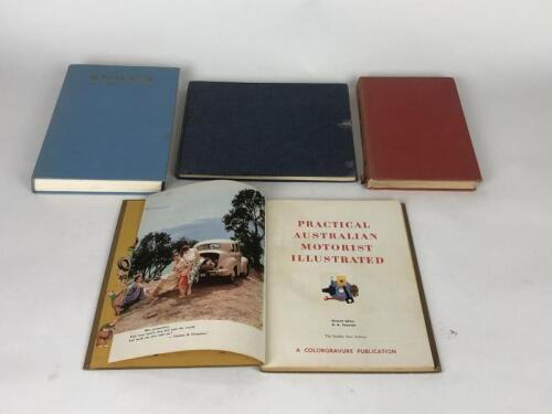 GENERAL MOTORING: Four hardcover books covering motoring