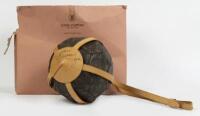 A limited edition Louis Vuitton soccer ball, cradle signed by actress Elizabeth Taylor - 2