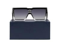 A pair of Louis Vuitton Black & Clear Gradient 'Cyclone' sunglasses with box. Product No. Z1736E - 2