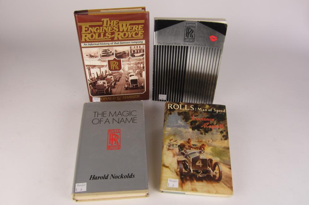 ROLLS ROYCE: Group of Rolls-Royce books. - Price Estimate: $60 - $80