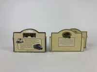 LLEDO/DAYS GONE: Three 1:43 scale Llledo scale models. Dunlop Australia commemorative models - 2