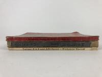 AUSTRALIAN WORKSHOP MANUALS: Three Australian Workshop Manuals. Holden FJ, Plymouth, Valiant manuals - 2
