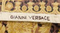 A fine Gianni Versace thick tapestry style rug, branded&nbsp;to reverse, 200cm wide, 225cm long. - 2
