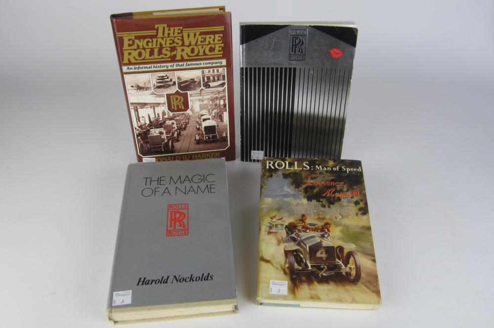 ROLLS ROYCE: Group of Rolls-Royce books. - Price Estimate: $60 - $80