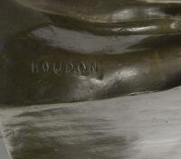 A bronze figure, after Jean Antoine Houdon's 'Le Baiser', 45cm high - 3